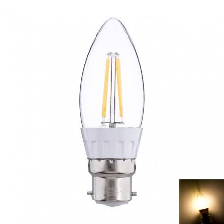 Filament Lamp LED Candle Bulb B22 3-5W 250-30